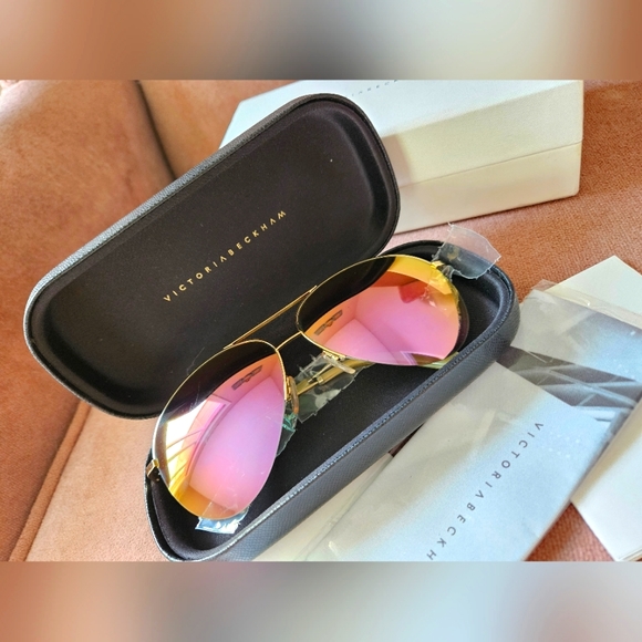 Victoria Beckham AVIATOR SUNGLASSES lightweight - Picture 3 of 14